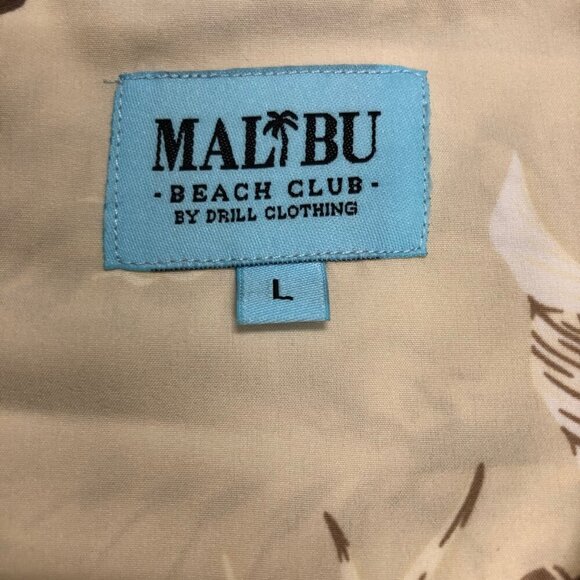 Malibu Beach Club “Good Vibes Island” Matching Set | Size L | Tropical Floral - Picture 8 of 13